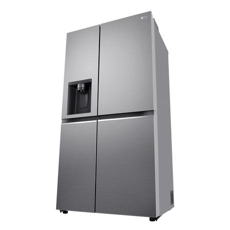 LG 630 L 3 Star Frost Free Side by Side Refrigerator, Shiny Steel, L257CPZ3-3