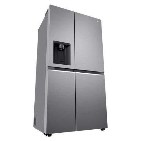 LG 630 L 3 Star Frost Free Side by Side Refrigerator, Shiny Steel, L257CPZ3-4