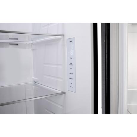 LG 630 L 3 Star Frost Free Side by Side Refrigerator, Matt Black, L257CMC3-13