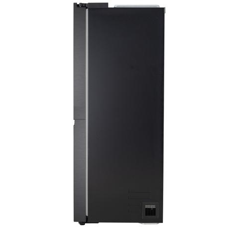 LG 630 L 3 Star Frost Free Side by Side Refrigerator, Matt Black, L257CMC3-14