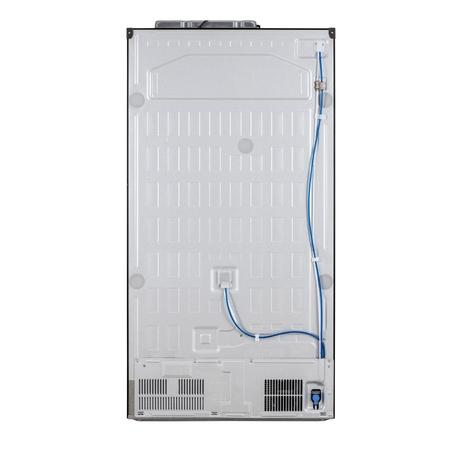 LG 630 L 3 Star Frost Free Side by Side Refrigerator, Matt Black, L257CMC3-15