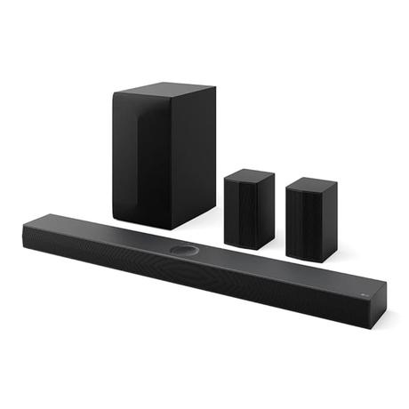 LG Soundbar SQ75TR, 5.1.1 Ch, 600 W, Dolby Atmos, Center Upfiring Speaker, QNED Matching Bracket No Drilling Required (QNED TV 82T/83/88T/90T)-0