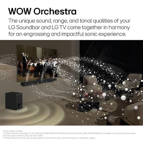 LG Soundbar SQ75TR, 5.1.1 Ch, 600 W, Dolby Atmos, Center Upfiring Speaker, QNED Matching Bracket No Drilling Required (QNED TV 82T/83/88T/90T)-3