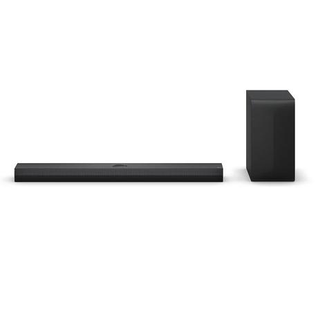 LG SQ70TY 3.1.1 Channel 400 W Soundbar, Dolby Atmos, Center Upfiring Speaker, Black-0
