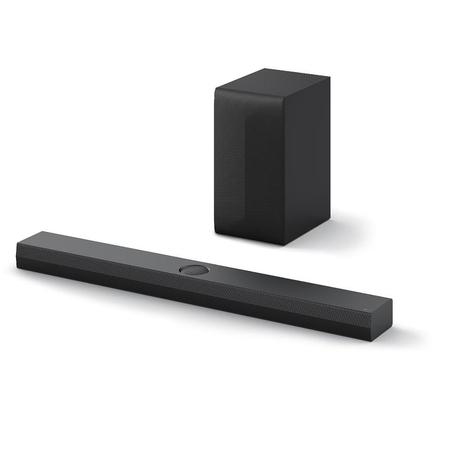 LG SQ70TY 3.1.1 Channel 400 W Soundbar, Dolby Atmos, Center Upfiring Speaker, Black-1