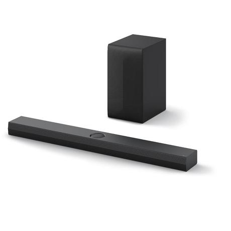 LG SQ70TY 3.1.1 Channel 400 W Soundbar, Dolby Atmos, Center Upfiring Speaker, Black-1