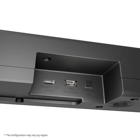 LG Soundbar S65TR, 5.1 Ch, 600 W Powerful Surround Sound with Wireless Subwoofer and Rear Speaker, Dolby Digital-5