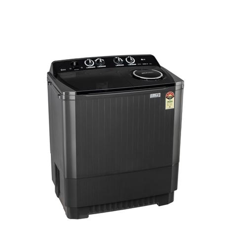 LG 11.5 kg Semi Automatic Top Load Washing Machine, Roller Jet Pulsator + Soak, Black, P115ASLAZ-2