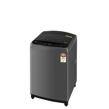 LG 8 kg Top Load, AI Direct Drive, 6 Motion DD, Steam, Turbo drum, In-Built Heater, Middle Black, 5 Star (THD08SJM)-1