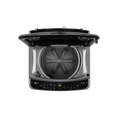 LG 8 kg Top Load, AI Direct Drive, 6 Motion DD, Steam, Turbo drum, In-Built Heater, Middle Black, 5 Star (THD08SJM)-8