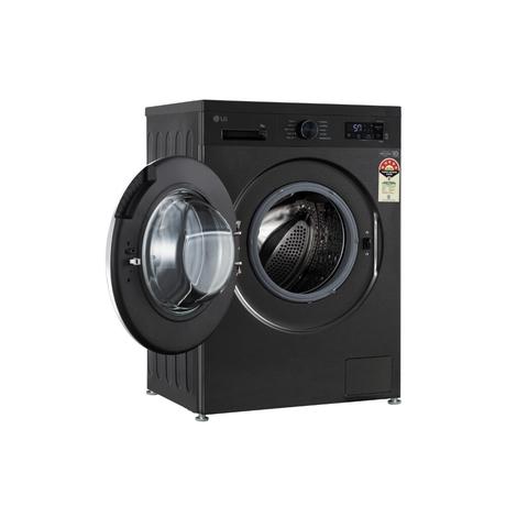 LG 9 kg Front Load, Inverter Direct Drive, 6 Motion DD, WiFi Enabled, Steam, Platinum Black, 5 Star (FHB1209Z4B)-3