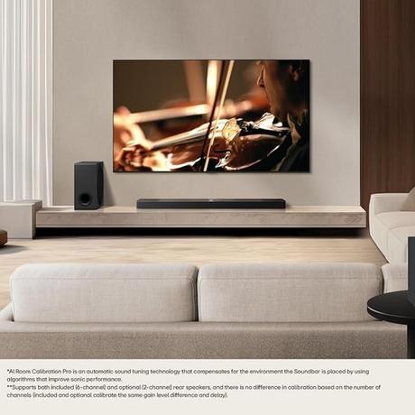 LG S95TR 9.1.5 Channel Soundbar with Rear Surround Speakers, Dolby Atmos, Wow Orchestra, WOWCAST Built-in with Wireless Dolby Atmos, Wireless Subwoofer-4