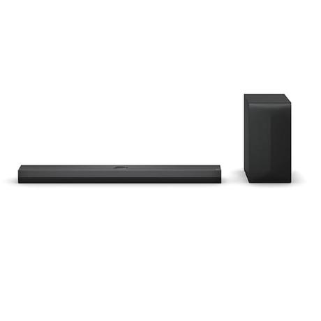 LG S70TY 3.1.1 Channel, 400 W Perfect TV Matching Soundbar, Dolby Atmos, Wow Orchestra & Wow Interface, AI Sound Pro, Rear Speaker Ready, Wireless Subwoofer, Black-0