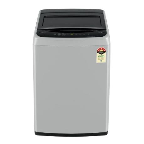 LG 7.5 kg Top Load, Smart Inverter Motor, Turbo Drum, Smart Diagnosis, Silver, 5 Star (T75VBSF1Z)-0