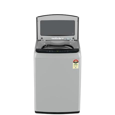 LG 7.5 kg Top Load, Smart Inverter Motor, Turbo Drum, Smart Diagnosis, Silver, 5 Star (T75VBSF1Z)-1