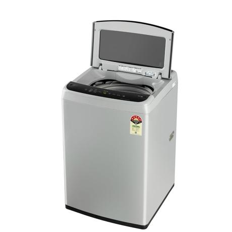 LG 7.5 kg Top Load, Smart Inverter Motor, Turbo Drum, Smart Diagnosis, Silver, 5 Star (T75VBSF1Z)-5