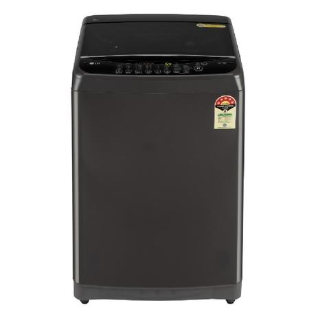 LG 12 kg Fully Automatic Top Loading Washing Machine, T12SJMB1Z, Black-0