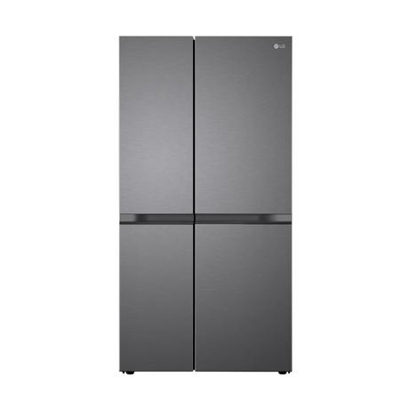 LG 650 L 3-Star Convertible Side-by-Side Refrigerator with Multi-Air Flow & Smart Diagnosis, Dazzle Steel, GL-B257JDS3-0