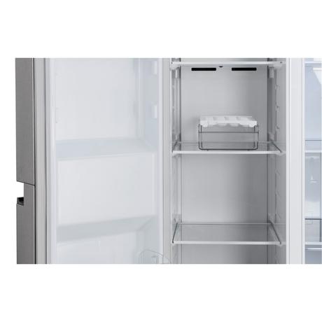 LG 650 L 3-Star Convertible Side-by-Side Refrigerator with Multi-Air Flow & Smart Diagnosis, Dazzle Steel, GL-B257JDS3-13