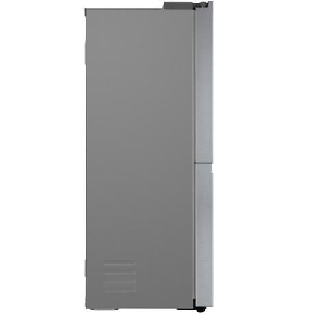 LG 650 L 3-Star Convertible Side-by-Side Refrigerator with Multi-Air Flow & Smart Diagnosis, Dazzle Steel, GL-B257JDS3-15