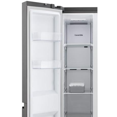 LG 650 L 3-Star Convertible Side-by-Side Refrigerator with Multi-Air Flow & Smart Diagnosis, Dazzle Steel, GL-B257JDS3-9
