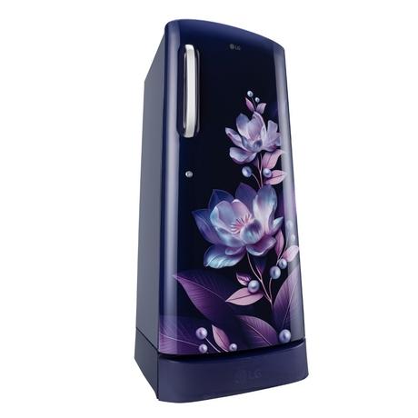 LG GL-D241ABMU 224 L 5 Star Direct Cool Single Door Refrigerator with Base Stand Drawer, Blue Marvel-3