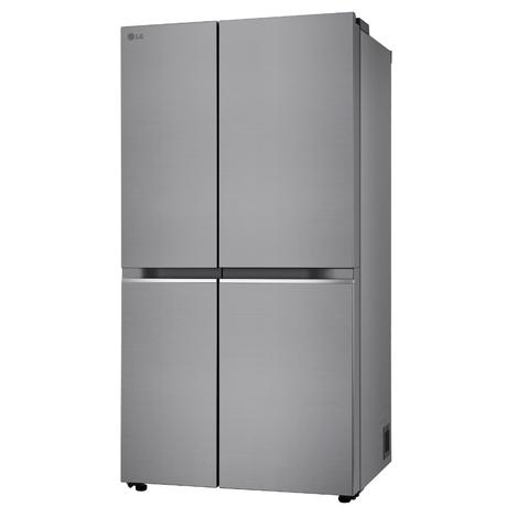 LG 650 Litre 3 Star Side By Side Refrigerator, Shiny Steel, GL-B257HPZ3-1
