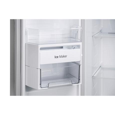 LG 650 Litre 3 Star Side By Side Refrigerator, Shiny Steel, GL-B257HPZ3-9