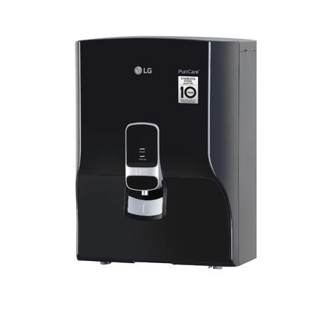 LG WW131NF 8 L Water Purifier, RO + Dual Protection Airtight Stainless Steel Tank, Digital Sterilizing Care, Premium Black, Wall Mount-1