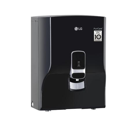 LG WW131NF 8 L Water Purifier, RO + Dual Protection Airtight Stainless Steel Tank, Digital Sterilizing Care, Premium Black, Wall Mount-2