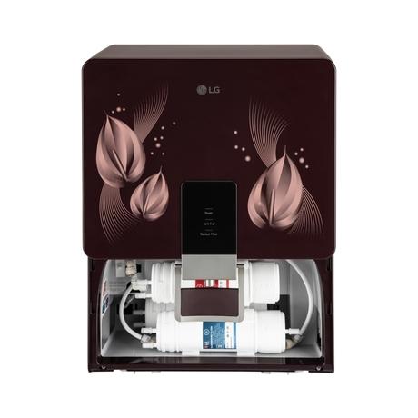 LG WW146RTLC 8 L Water Purifier, RO + Mineral Booster, Digital Sterilizing Care, Smart Indicator,Crimson Red, Wall Mount-1
