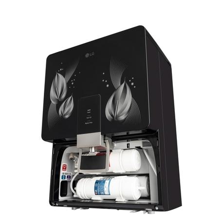 LG WW146RTLB 8 L Water Purifier, RO + Mineral Booster, Digital Sterilizing Care, Smart Indicator, Premium Black, Wall Mount-6