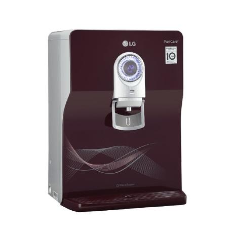 LG WW184ETC 8 L Water Purifier, RO + In Tank UV + UF + Mineral Booster + SS Tank, 2-in-1 Care, Digital Sterilizing Care, Crimson Red, Wall Mount/Counter Top-2