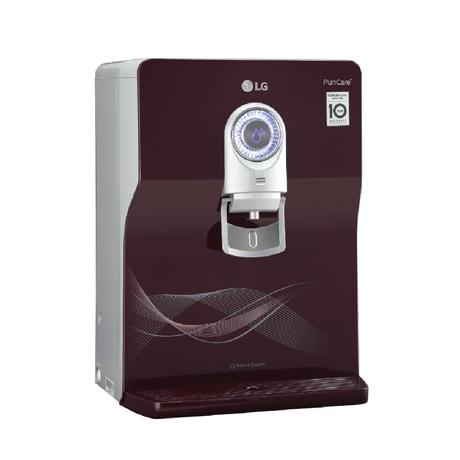 LG WW184ETC 8 L Water Purifier, RO + In Tank UV + UF + Mineral Booster + SS Tank, 2-in-1 Care, Digital Sterilizing Care, Crimson Red, Wall Mount/Counter Top-2