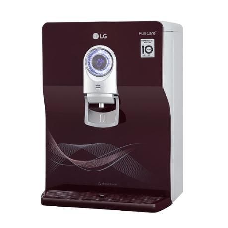 LG WW184ETC 8 L Water Purifier, RO + In Tank UV + UF + Mineral Booster + SS Tank, 2-in-1 Care, Digital Sterilizing Care, Crimson Red, Wall Mount/Counter Top-3