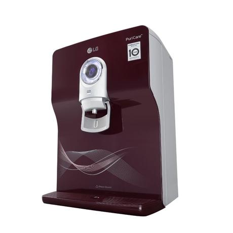 LG WW184ETC 8 L Water Purifier, RO + In Tank UV + UF + Mineral Booster + SS Tank, 2-in-1 Care, Digital Sterilizing Care, Crimson Red, Wall Mount/Counter Top-4