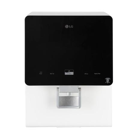 LG WW176GTBW 8 L Water Purifier, RO + In Tank UV + Mineral Booster, Digital Sterilizing Care,Premium Glass Black & White , Wall Mount-0