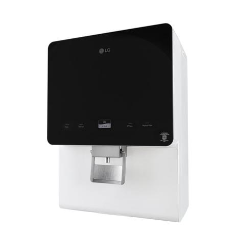 LG WW176GTBW 8 L Water Purifier, RO + In Tank UV + Mineral Booster, Digital Sterilizing Care,Premium Glass Black & White , Wall Mount-4