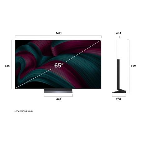 LG 165.1 cm (65 inch) OLED TV, OLED65C5XLA-4