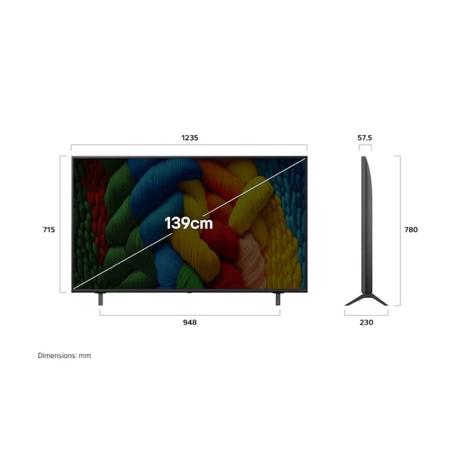 LG Nanocell 139.7 cm (55 inches) 4K Smart LED TV, 55NANO83A, Black-1