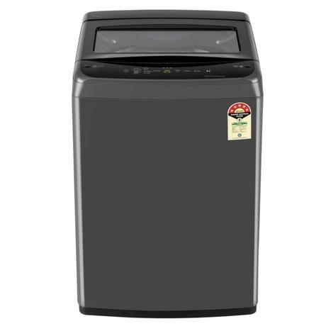 LG 7 kg Top Load, Smart Inverter Technology, Turbo Drum, 8 wash Porgram, Smart Diagnosis, Middle Black, 5 Star (T70VBMB4ZD)-0