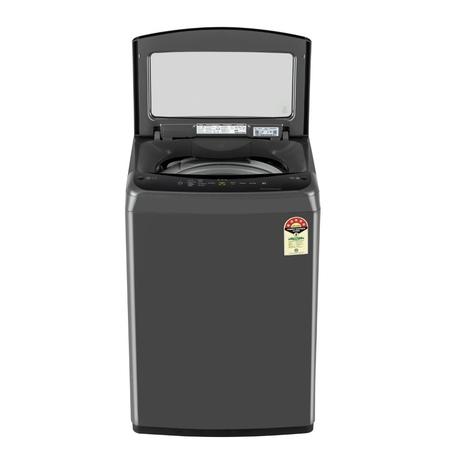LG 7 kg Top Load, Smart Inverter Technology, Turbo Drum, 8 wash Porgram, Smart Diagnosis, Middle Black, 5 Star (T70VBMB4ZD)-1