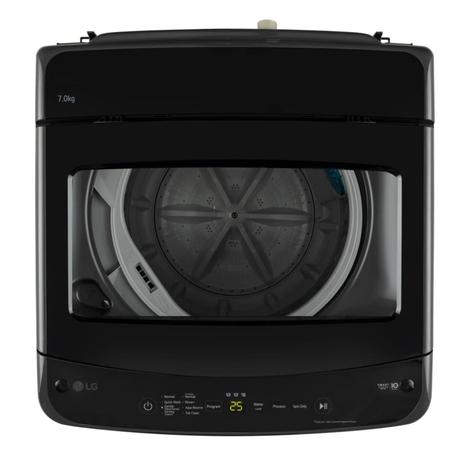 LG 7 kg Top Load, Smart Inverter Technology, Turbo Drum, 8 wash Porgram, Smart Diagnosis, Middle Black, 5 Star (T70VBMB4ZD)-6