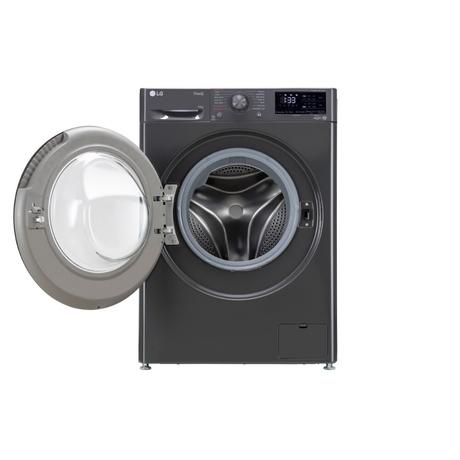 LG 10 kg Fully Automatic Front Loading Washing Machine, FHP1410Z3M, Middle Black-1