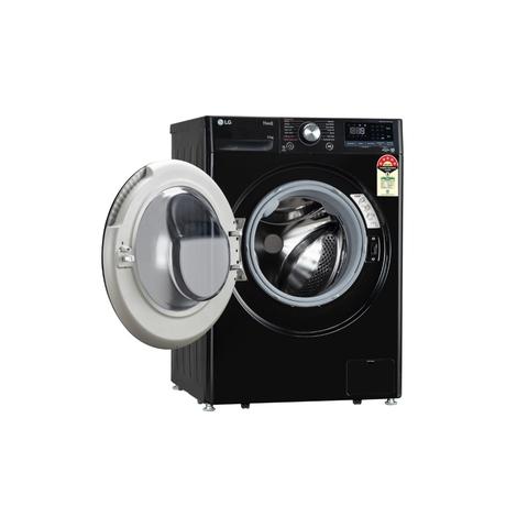 LG 12 kg Fully Automatic Front Loading Washing Machine, FHP1412Z5O, Onyx Black-1