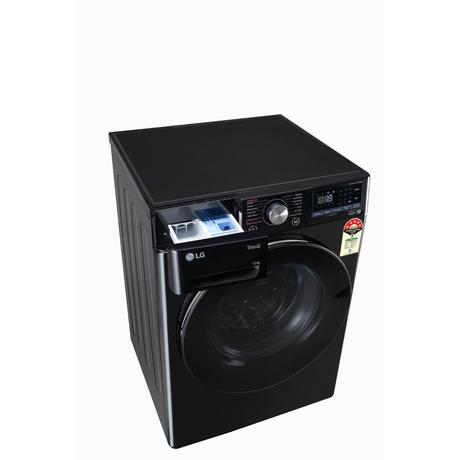 LG 12 kg Fully Automatic Front Loading Washing Machine, FHP1412Z5O, Onyx Black-3