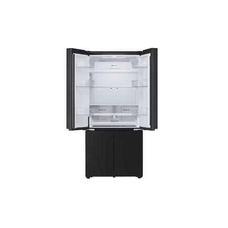 LG 610 L 3 Star Convertible French Door Refrigerator, Black Glass, GV-B25FFGMB-4
