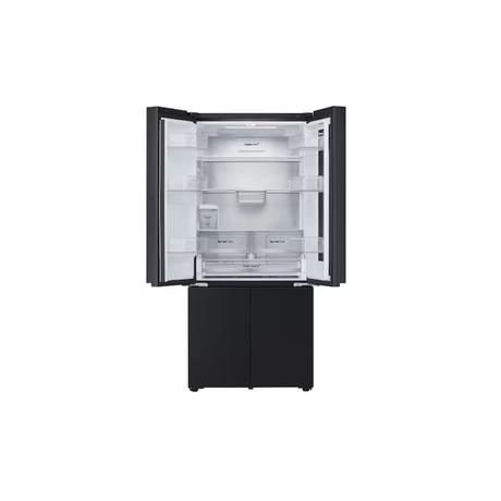 LG 610 L 2 Star Convertible French Door Refrigerator, Black Glass, GV-K25FFGFB-4