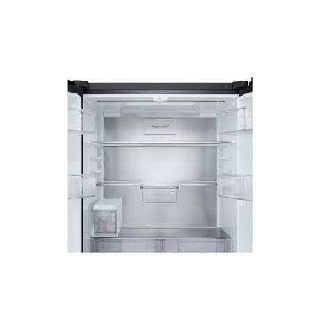 LG 610 L 2 Star Convertible French Door Refrigerator, Black Glass, GV-K25FFGFB-7