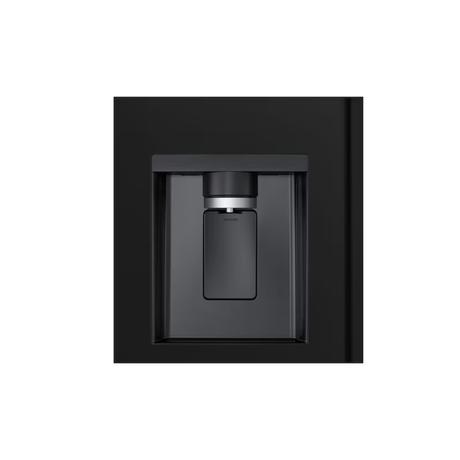 LG 605 L 2 Star Convertible French Door Refrigerator, Black Glass, GV-F25FFGHB-10